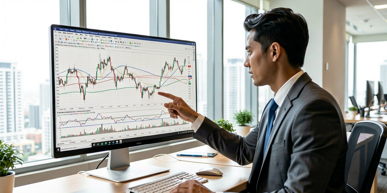 Persekitaran kerja profesional di sektor kewangan Kuala Lumpur